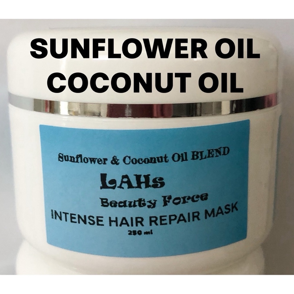 SUNFLOWER & COCONUT  Oil Hair Mask- LAHs Beauty Force